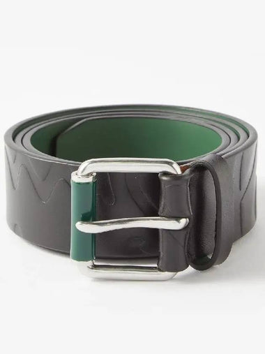 Paul Smith logo debossed buckle leather belt - PAUL SMITH - BALAAN 1