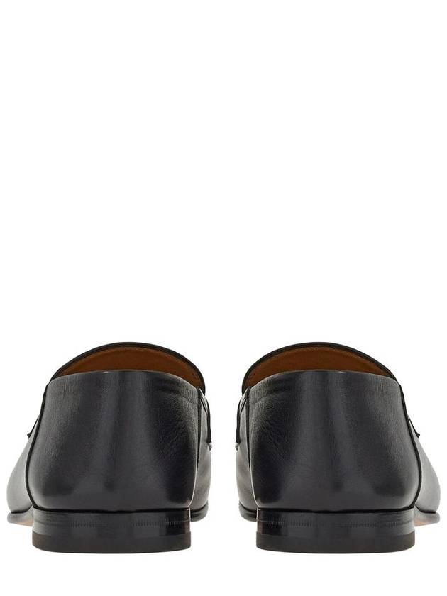 Gancini Ornament Loafer Black - SALVATORE FERRAGAMO - BALAAN 4