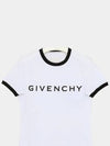 Archetype Slim Fit Cotton Short Sleeve T-Shirt White - GIVENCHY - BALAAN 3