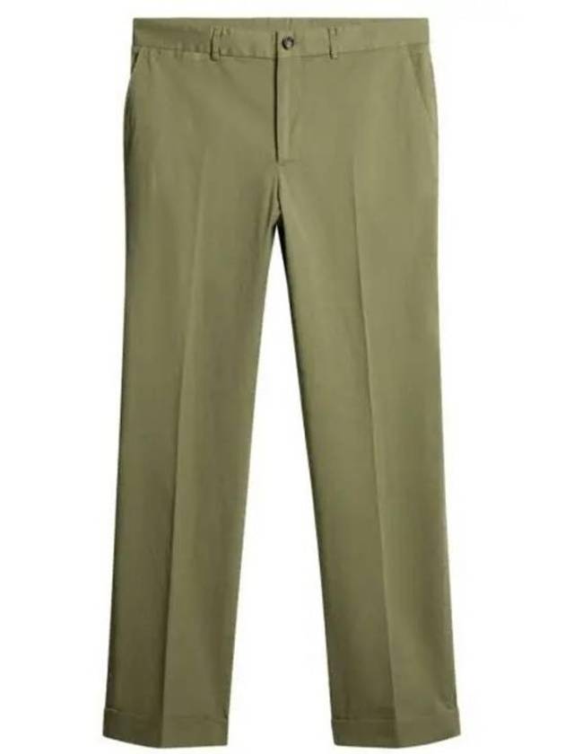 Lois Garment Dyed Straight Pants Oil Green - J.LINDEBERG - BALAAN 2