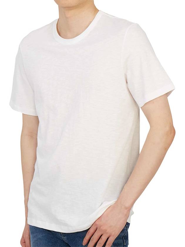 Men's Essential Cosmos Short Sleeve T-Shirt White - THEORY - BALAAN 6