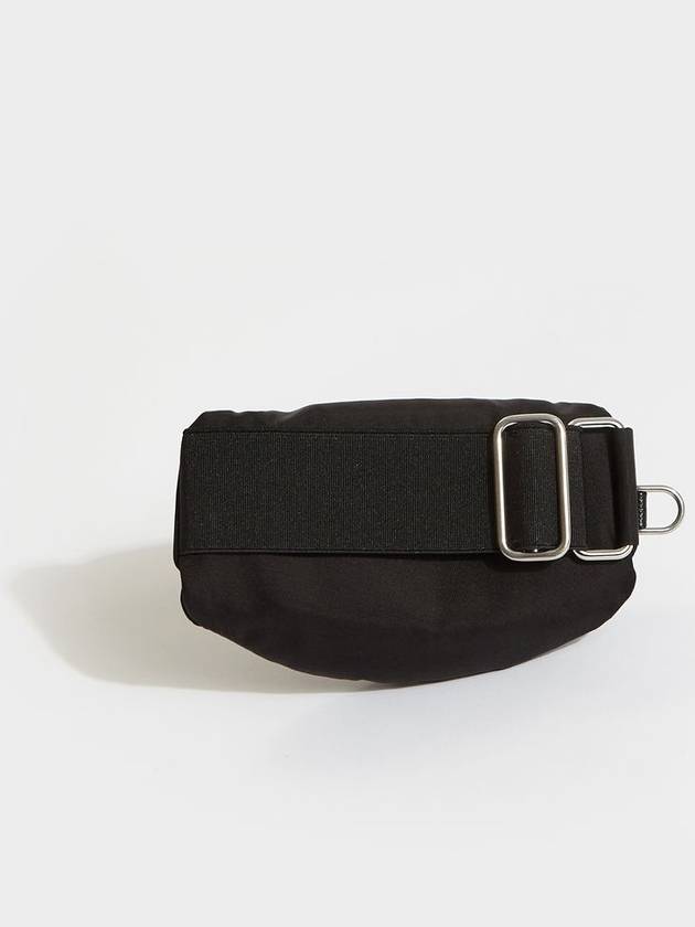 Nylon Strap Mini Pouch Bag Black - PRADA - BALAAN.