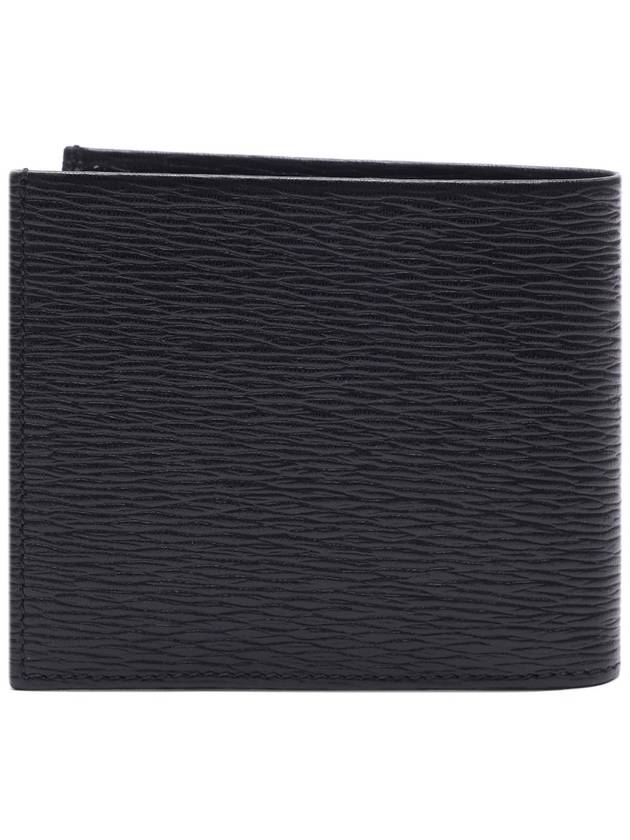 Gancini Half Wallet Black - SALVATORE FERRAGAMO - BALAAN 5