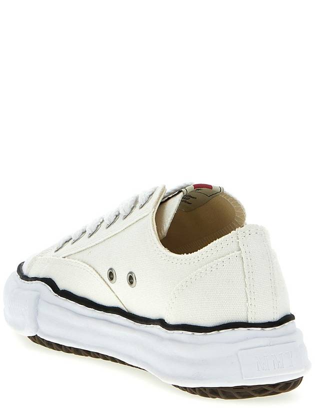 Peterson OG Sole Canvas Low Sneakers White - MAISON MIHARA YASUHIRO - BALAAN 4