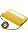 Trunk Saffiano Cross Bag Yellow - MARNI - BALAAN.