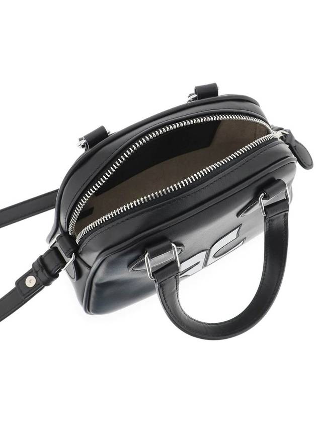 Mini Bowling Cross Bag Black - COURREGES - BALAAN 4