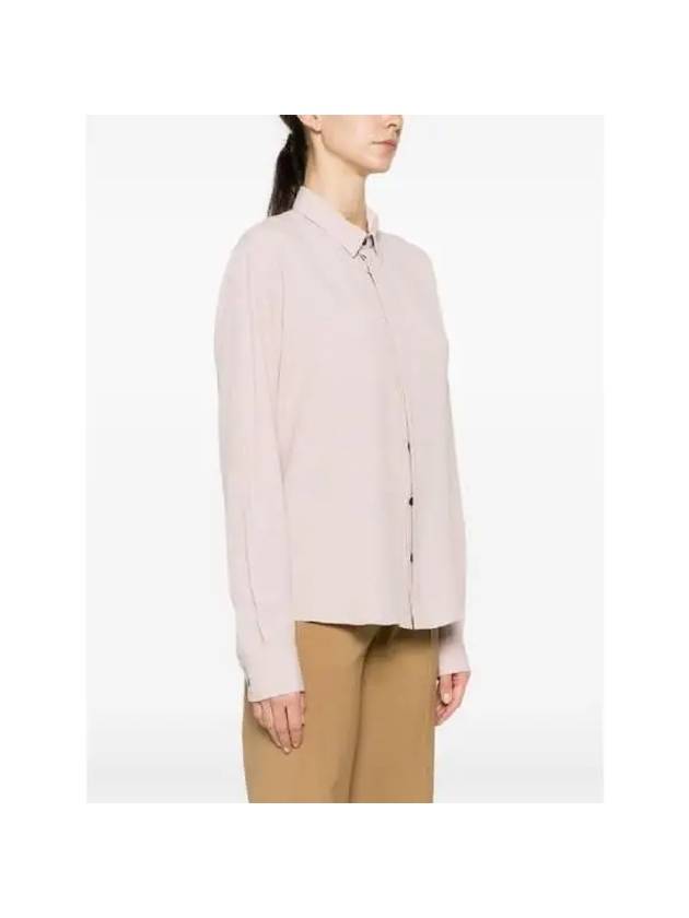 Long Sleeve T-Shirt USH151AC0004679 POWDER PINK - AMI - BALAAN 4