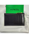 Intrecciato Zipper Card Wallet Black - BOTTEGA VENETA - BALAAN 4