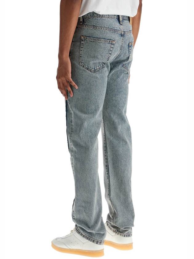 jeans with contrasting panel design. - MAISON MARGIELA - BALAAN 3