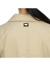 Sacco Pocket Button Polyamide Padding Beige - MAX MARA - BALAAN 10