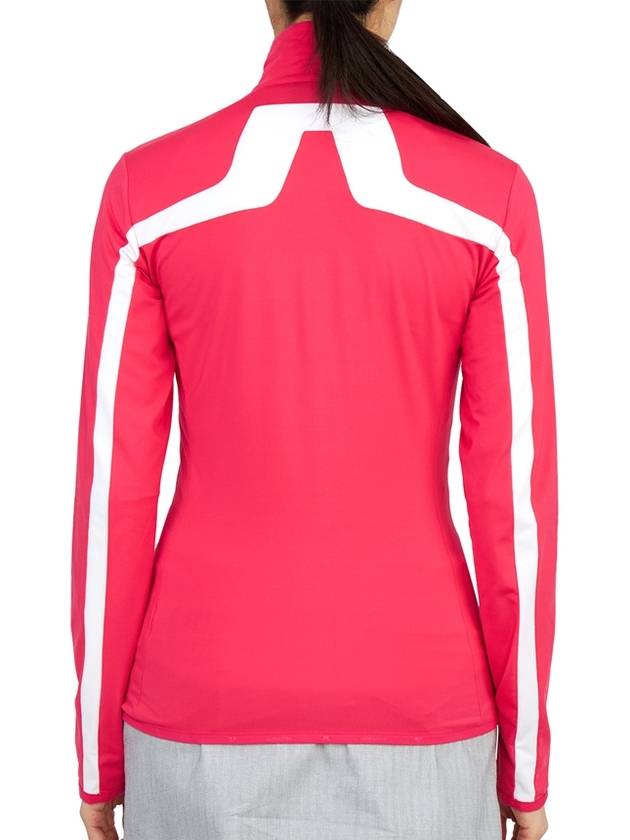 Women's Zenith Mid Layer Zip-Up Jacket Pink - J.LINDEBERG - BALAAN 6