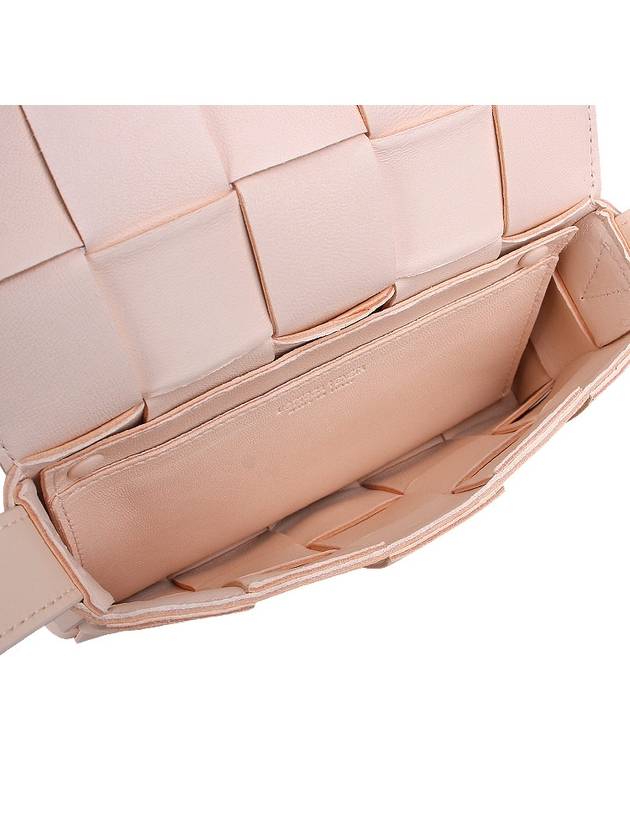 Cassette Intrecciato Small Cross Bag Macaron - BOTTEGA VENETA - BALAAN 9