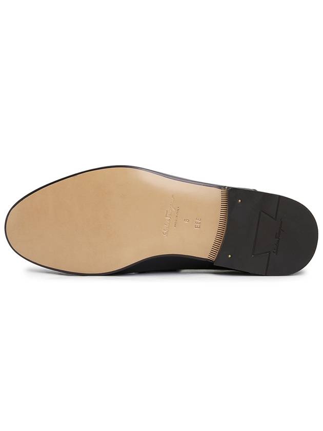 Gancini Ornament Loafer Black - SALVATORE FERRAGAMO - BALAAN 7