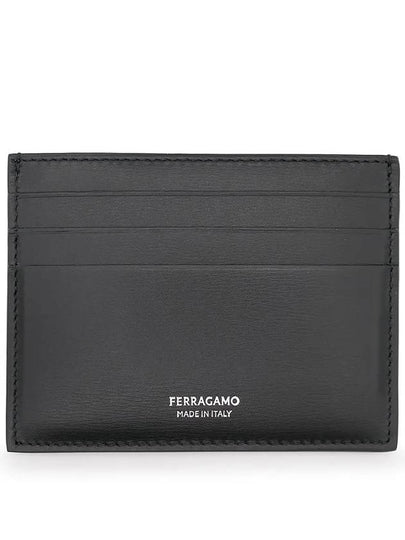 Logo Card Wallet Black - SALVATORE FERRAGAMO - BALAAN 2