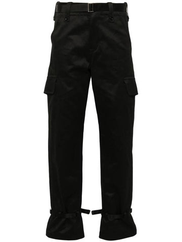 Sacai Cotton Chino Pants Clothing - SACAI - BALAAN 1