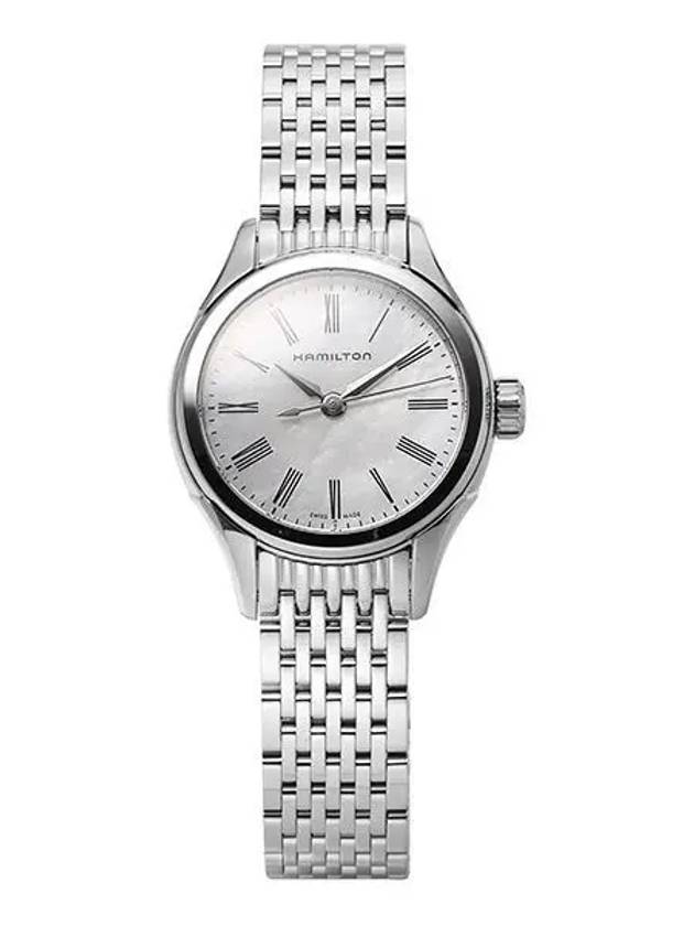 Women's American Classic Valiant Metal Watch Silver - HAMILTON - BALAAN 2