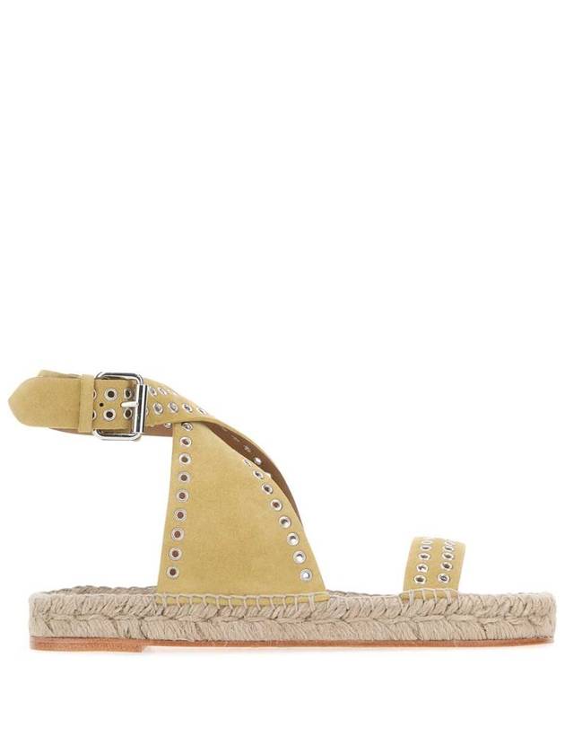 Illya eyelet decorated espadrille sandals beige - ISABEL MARANT - BALAAN 2