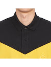 Anton Embroidered Logo Cotton Polo Shirt Yellow - ISABEL MARANT - BALAAN 6