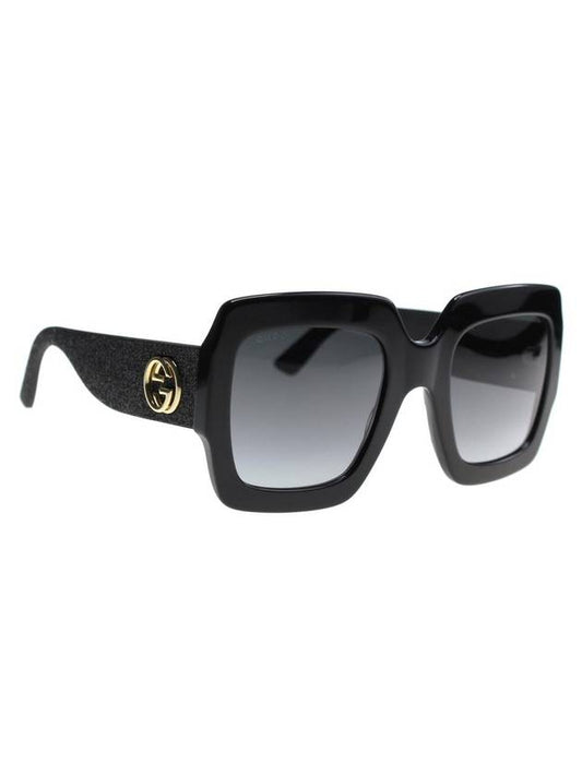 Eyewear Women Square Sunglasses Black - GUCCI - BALAAN 1