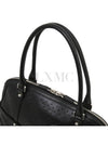 Interlocking perforated GG black shoulder bag 114887 - GUCCI - BALAAN 6