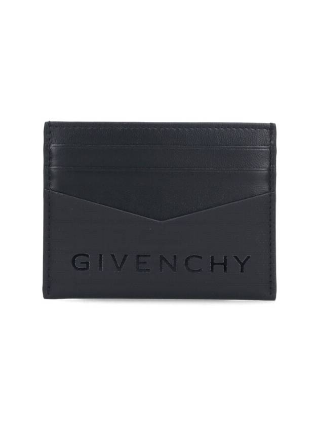 4G Nylon Card Wallet Black - GIVENCHY - BALAAN 2