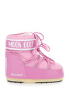 Icon Low Nylon Snow Boots Pink - MOON BOOT - BALAAN 1