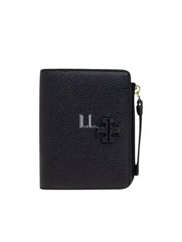 Mcgraw Half Wallet Black - TORY BURCH - BALAAN 2