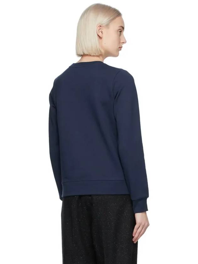 Sweatshirt Women's Tina Sweatshirt Rumadame Embroidered Logo Navy COEBH F27561 - A.P.C. - BALAAN 6