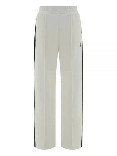 pique track pants white - MONCLER - BALAAN 2