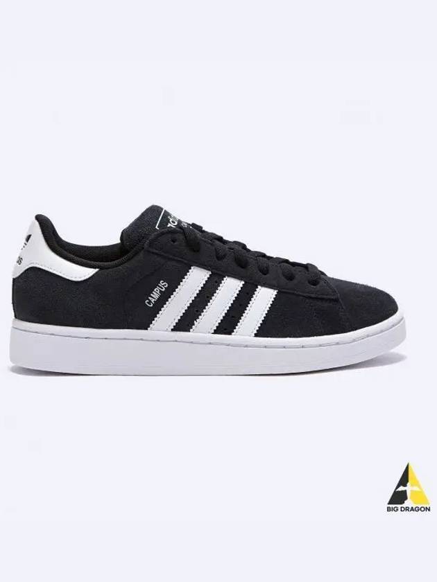 Campus 2 Suede Low Top Sneakers Black - ADIDAS - BALAAN 2