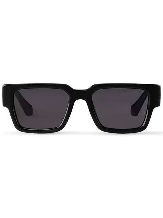 Eyewear LV Slick Square Large Sunglasses Black - LOUIS VUITTON - BALAAN 2