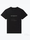 Reverse Logo Short Sleeve T-Shirt Black - GIVENCHY - BALAAN 2