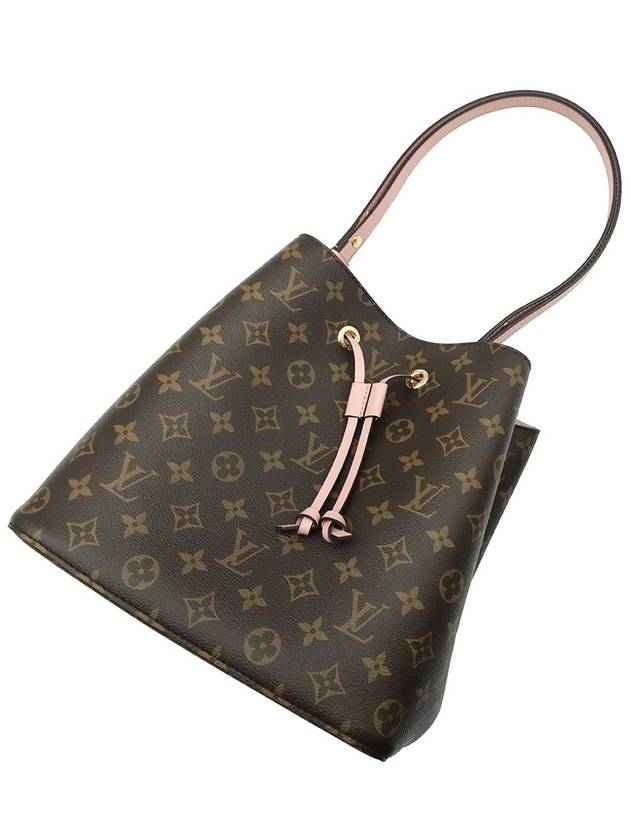 Louis Vuitton M44022 Monogram Canvas Rose Poudre Pink Neo Noe Bucket Shoulder Bag - LOUIS VUITTON - BALAAN 7