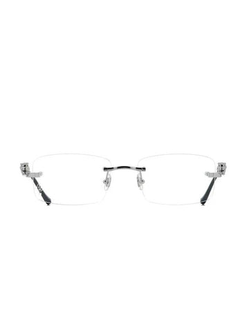 Rectangular Rimless Glasses CT0281O 002 - CARTIER - BALAAN 1