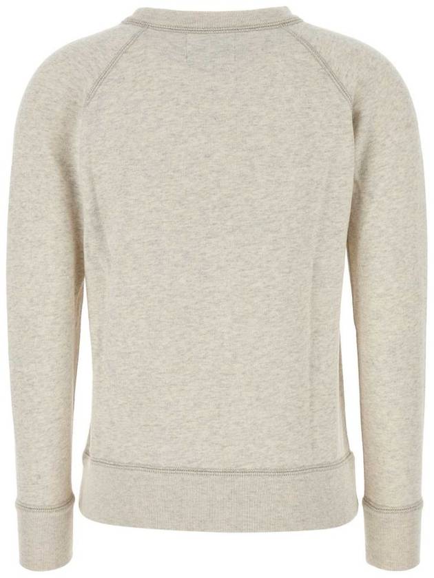 Millyny Logo Cotton Sweatshirt Ecru - ISABEL MARANT ETOILE - BALAAN 3