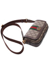 Ophidia Super Mini Shoulder Bag Beige Ebony - GUCCI - BALAAN 6