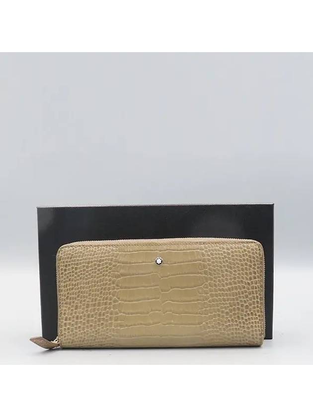 beige long wallet - MONTBLANC - BALAAN 1