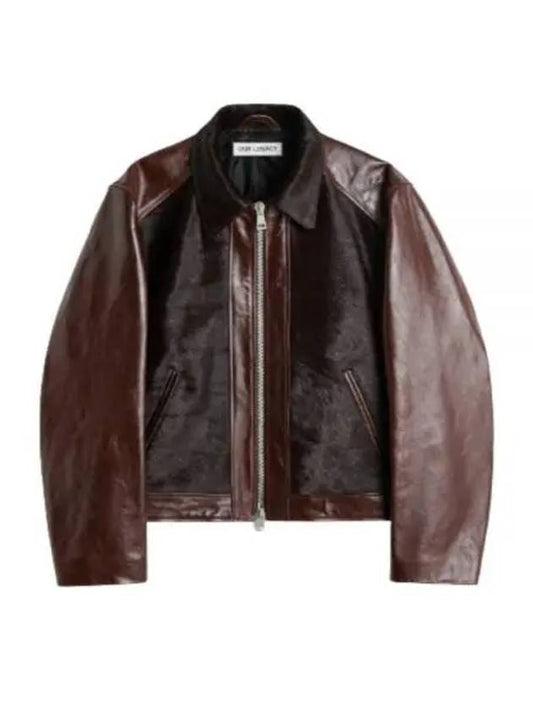 Andalou leather jacket - OUR LEGACY - BALAAN 2