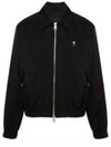 De Coeur Logo Zip-up Jacket Night Black - AMI - BALAAN 2