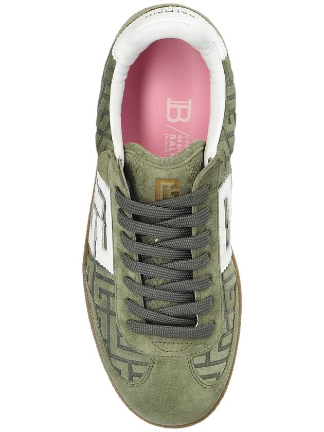 Balmain Sneakers With Logo, Women's, Green - BALMAIN - BALAAN 6