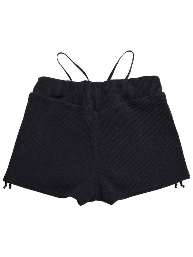 Swan Lake Shirring String Micro Shorts Black - DON’T ASK MY PLAN - BALAAN 3