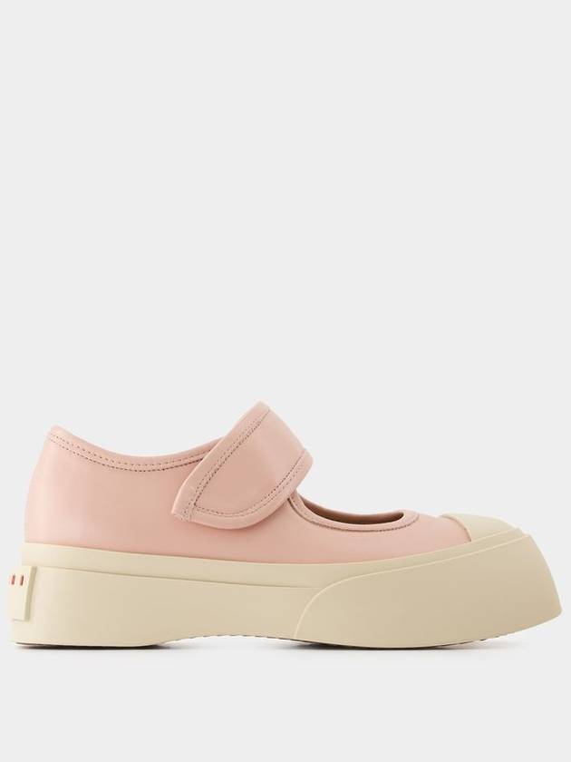 Mary Jane Sneakers - Marni - Leather - Pink - MARNI - BALAAN 1