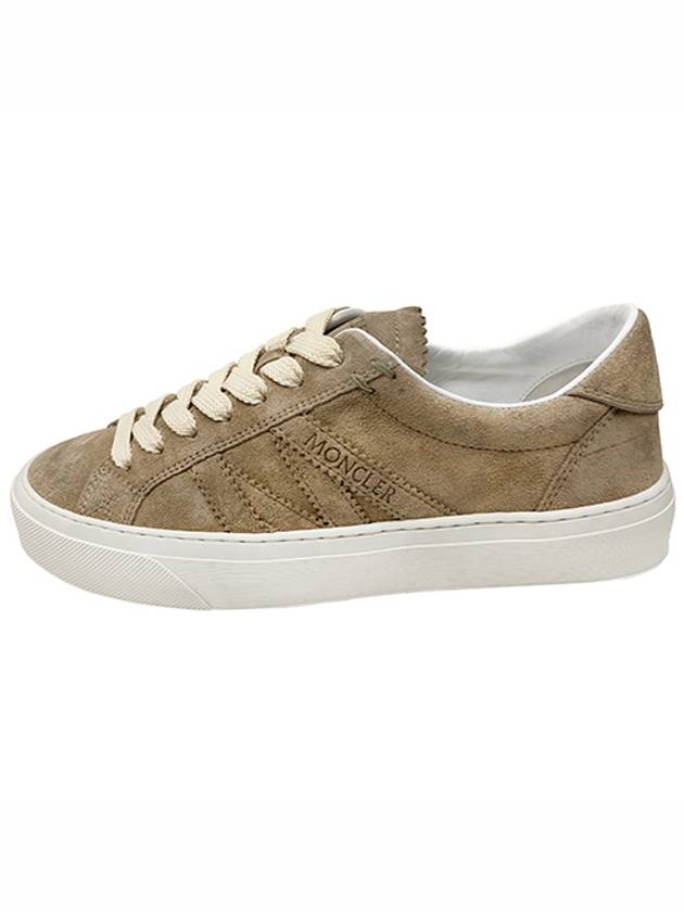 4M00140 M4499 207 Monaco Low Sneakers Dark Beige Women s Shoes TJ - MONCLER - BALAAN 1