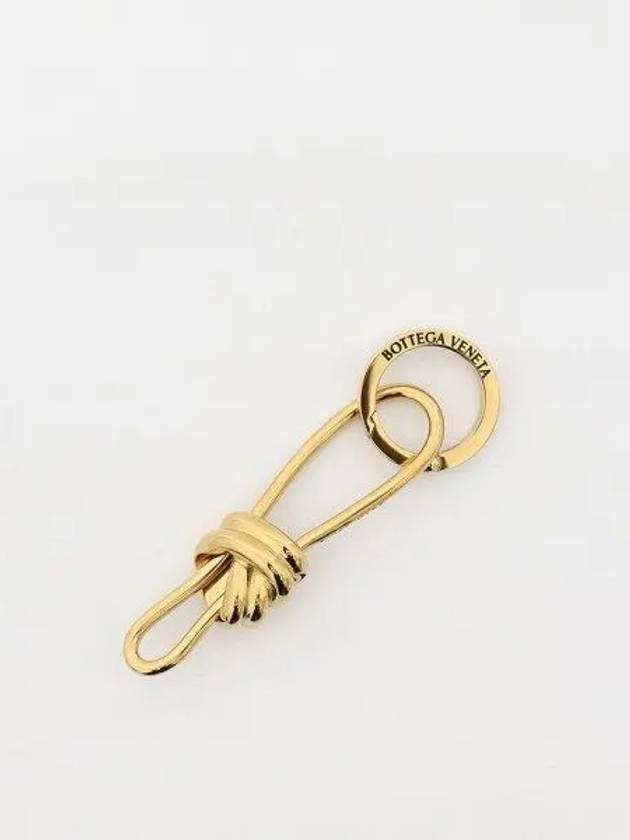 Andiamo Metal Key Holder Gold - BOTTEGA VENETA - BALAAN 2