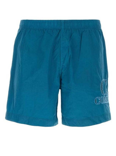 Eco Chrome R Swim Shorts Light Blue - CP COMPANY - BALAAN 1