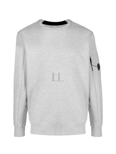 Diagonal Raised Fleece Sweatshirt Grey - CP COMPANY - BALAAN 2