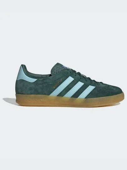 Men's Gazelle Indoor Low Top Sneakers Green - ADIDAS - BALAAN 2