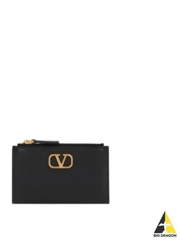 5W0P0W17 SNP 0NO 5W2P0W17 V Logo Signature Card Case - VALENTINO - BALAAN 1