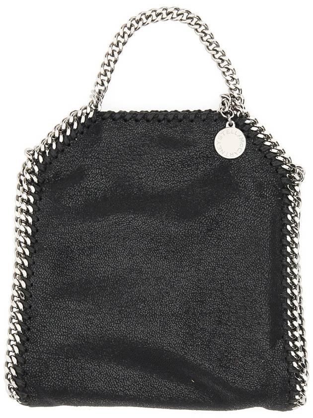 Falavella Tiny Tote Bag Black - STELLA MCCARTNEY - BALAAN 5