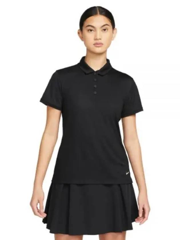 Golf Victory Dry Fit Polo Shirt Black - NIKE - BALAAN 2